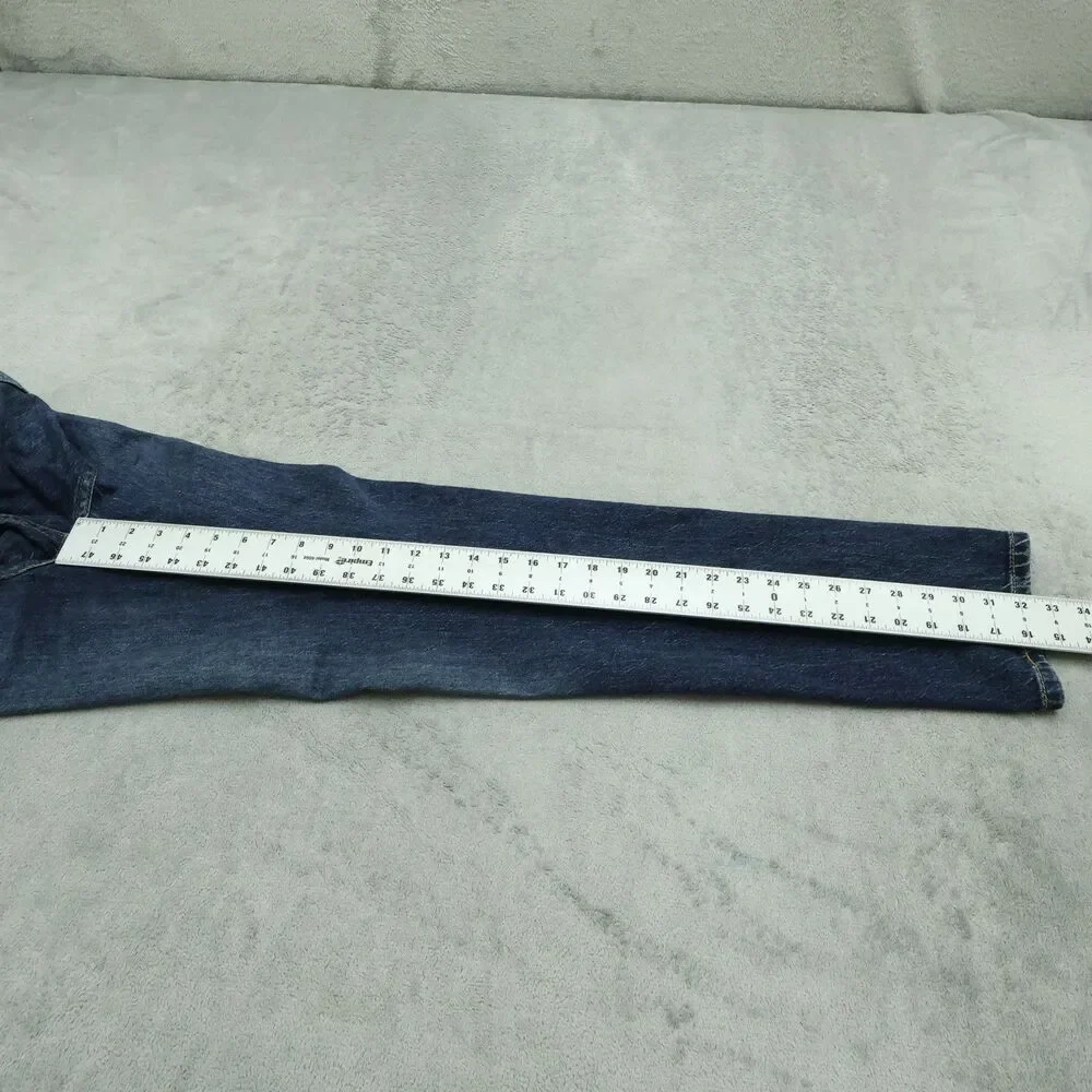 Levi's Jeans Mens 32x32 Blue 511 Slim Straight Flexible Denim Dark Wash